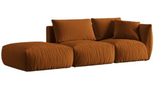 Micadoni Sametov&aacute; pohovka Chris 315 cm