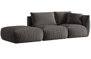 Micadoni Sametov&aacute; pohovka Chris 315 cm