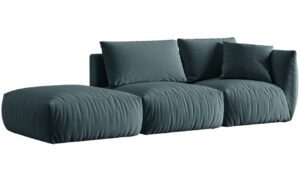 Micadoni Sametov&aacute; pohovka Chris 315 cm