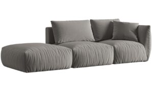 Micadoni Sametov&aacute; pohovka Chris 315 cm