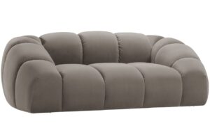 Micadoni Sametov&aacute; pohovka Diana 214 cm