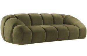 Micadoni Sametov&aacute; pohovka Diana 254 cm