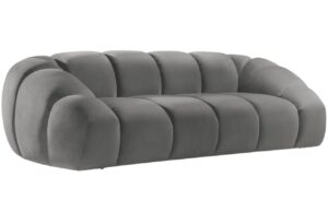 Micadoni Sametov&aacute; pohovka Diana 254 cm