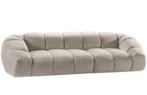 Micadoni Sametov&aacute; pohovka Diana 294 cm