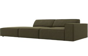 Micadoni Sametov&aacute; pohovka Jodie 262 cm