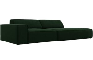 Micadoni Sametov&aacute; pohovka Jodie 262 cm