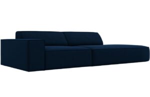 Micadoni Sametov&aacute; pohovka Jodie 262 cm