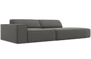 Micadoni Sametov&aacute; pohovka Jodie 262 cm