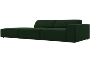 Micadoni Sametov&aacute; pohovka Jodie 262 cm