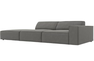 Micadoni Sametov&aacute; pohovka Jodie 262 cm