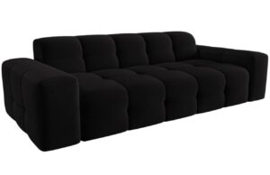 Micadoni Sametov&aacute; pohovka Kendal 222 cm