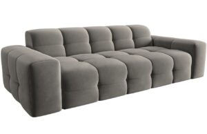 Micadoni Sametov&aacute; pohovka Kendal 222 cm