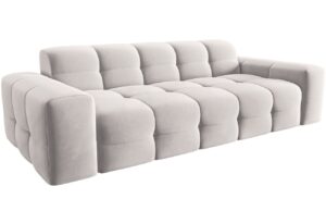 Micadoni Sametov&aacute; pohovka Kendal 222 cm