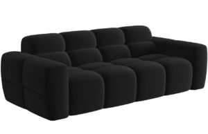 Micadoni Sametov&aacute; pohovka Lisa 216 cm