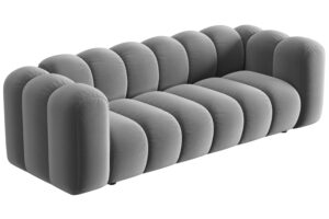 Micadoni Sametov&aacute; pohovka Lupine 228 cm