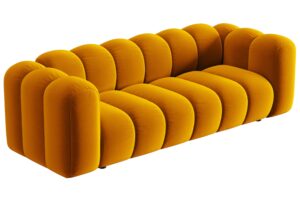 Micadoni Sametov&aacute; pohovka Lupine 228 cm