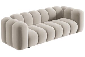 Micadoni Sametov&aacute; pohovka Lupine 228 cm