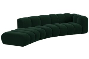 Micadoni Sametov&aacute; pohovka Lupine 335 cm