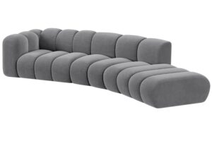 Micadoni Sametov&aacute; pohovka Lupine 335 cm