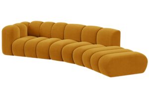 Micadoni Sametov&aacute; pohovka Lupine 335 cm