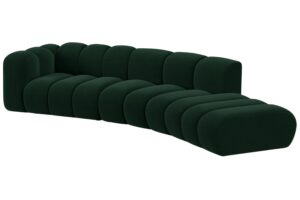 Micadoni Sametov&aacute; pohovka Lupine 335 cm