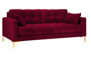 Micadoni Sametov&aacute; pohovka Mamaia 152 cm