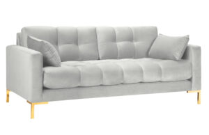 Micadoni Sametov&aacute; pohovka Mamaia 152 cm