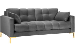 Micadoni Sametov&aacute; pohovka Mamaia 177 cm