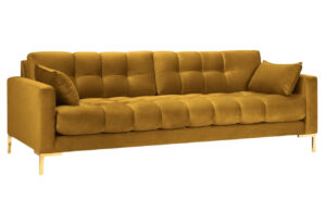 Micadoni Sametov&aacute; pohovka Mamaia 217 cm