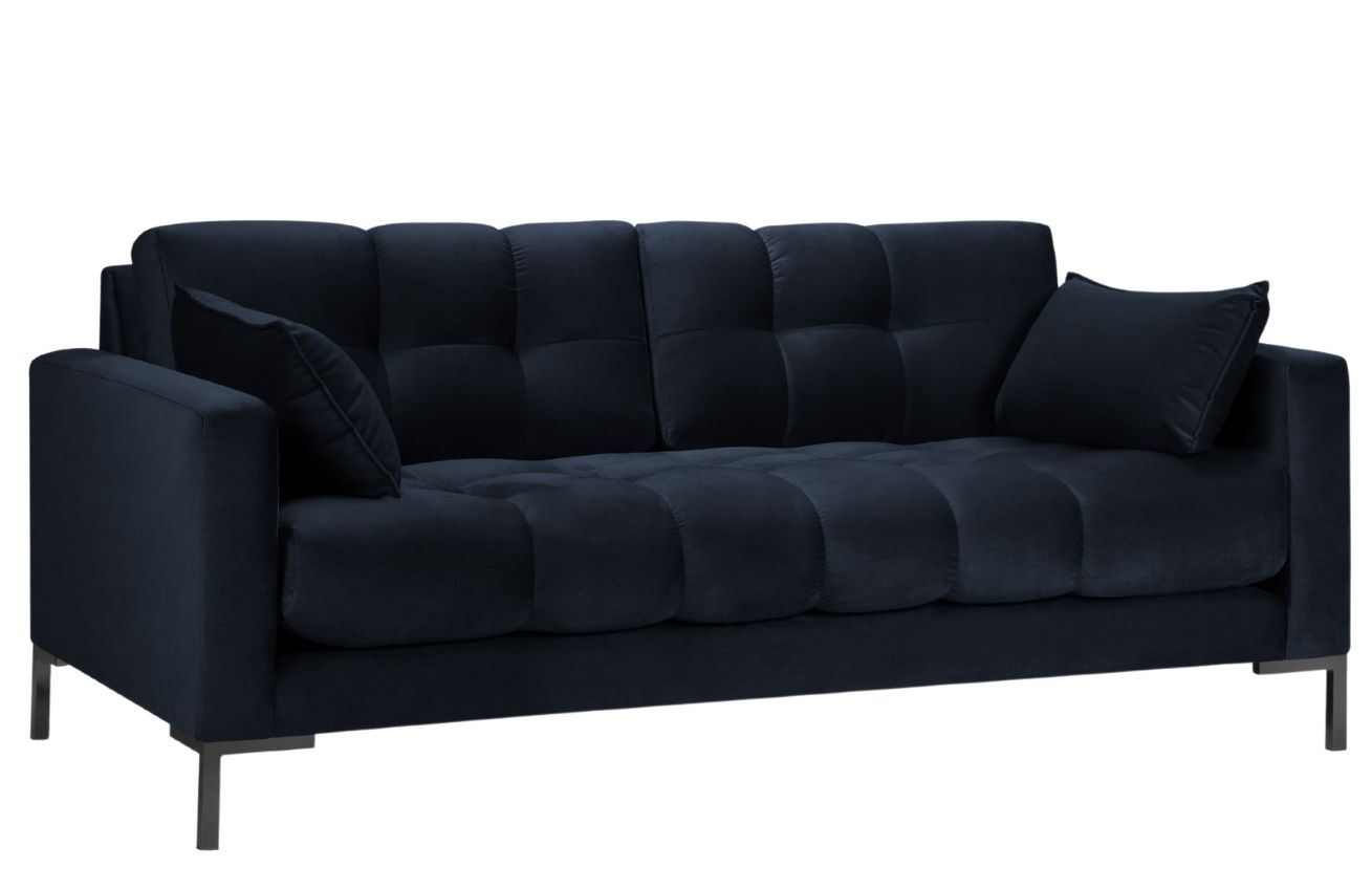 Micadoni Sametová pohovka Mamaia 217 cm