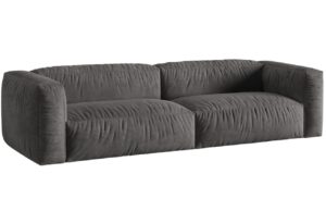 Micadoni Sametov&aacute; pohovka Martina 320 cm