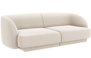 Micadoni Sametov&aacute; pohovka Miley 180 cm