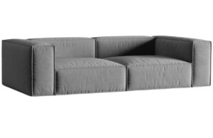 Micadoni Sametov&aacute; pohovka Nuria 250 cm