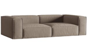 Micadoni Sametov&aacute; pohovka Nuria 250 cm