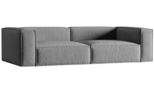 Micadoni Sametov&aacute; pohovka Nuria 290 cm