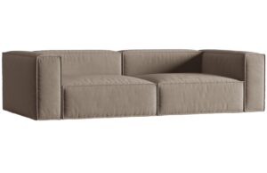 Micadoni Sametov&aacute; pohovka Nuria 290 cm