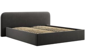 Micadoni Sametov&aacute; postel Elizabeth 180 x 200 cm s &uacute;ložn&yacute;m prostorem