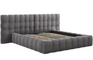 Micadoni Sametov&aacute; postel Mamaia 180 x 200 cm s &uacute;ložn&yacute;m prostorem