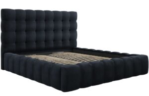 Micadoni Sametov&aacute; postel Mamaia 180 x 200 cm s &uacute;ložn&yacute;m prostorem