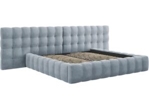 Micadoni Sametov&aacute; postel Mamaia 200 x 200 cm s &uacute;ložn&yacute;m prostorem