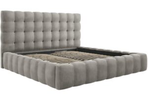 Micadoni Sametov&aacute; postel Mamaia 200 x 200 cm s &uacute;ložn&yacute;m prostorem