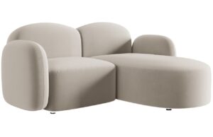 Micadoni Sametov&aacute; rohov&aacute; pohovka Blair 194 cm