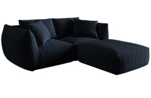 Micadoni Sametov&aacute; rohov&aacute; pohovka Chris 220 cm