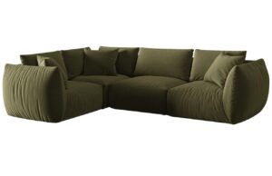 Micadoni Sametov&aacute; rohov&aacute; pohovka Chris 295 cm