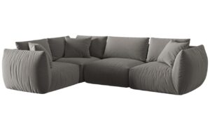 Micadoni Sametov&aacute; rohov&aacute; pohovka Chris 295 cm