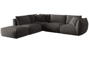 Micadoni Sametov&aacute; rohov&aacute; pohovka Chris 295 cm