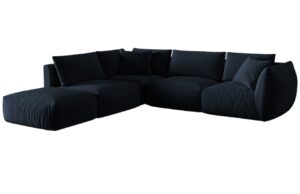 Micadoni Sametov&aacute; rohov&aacute; pohovka Chris 295 cm