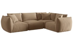 Micadoni Sametov&aacute; rohov&aacute; pohovka Chris 295 cm