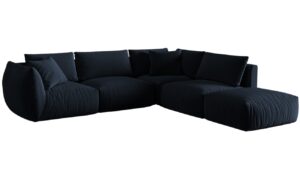 Micadoni Sametov&aacute; rohov&aacute; pohovka Chris 295 cm