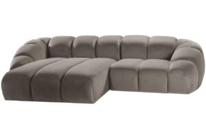 Micadoni Sametov&aacute; rohov&aacute; pohovka Diana 294 cm